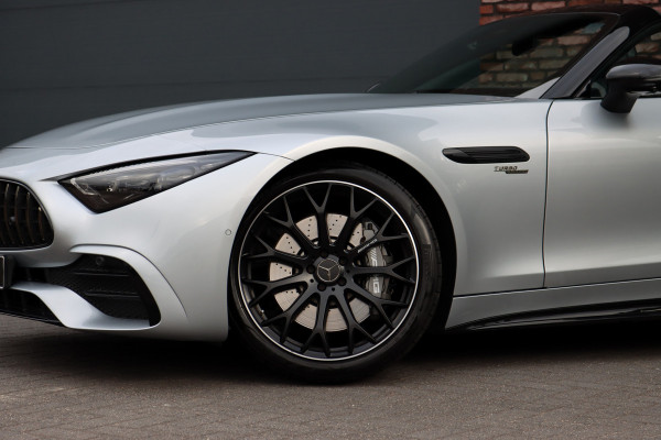 Mercedes-Benz SL-Klasse Roadster AMG 43 Premium Aut9 | 381pk | Performance-stoelen | Burmester | Stoelventilatie | Airscarf | Verwarmd Stuurwiel | Digital Light | Surround Camera | HUD | Contourstoelen |