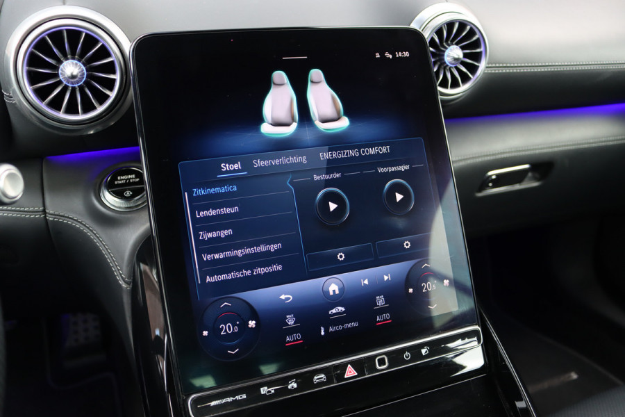 Mercedes-Benz SL-Klasse Roadster AMG 43 Premium Aut9 | 381pk | Performance-stoelen | Burmester | Stoelventilatie | Airscarf | Verwarmd Stuurwiel | Digital Light | Surround Camera | HUD | Contourstoelen |