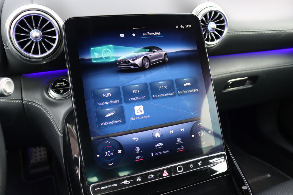 Mercedes-Benz SL-Klasse Roadster AMG 43 Premium Aut9 | 381pk | Performance-stoelen | Burmester | Stoelventilatie | Airscarf | Verwarmd Stuurwiel | Digital Light | Surround Camera | HUD | Contourstoelen |