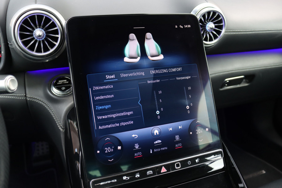 Mercedes-Benz SL-Klasse Roadster AMG 43 Premium Aut9 | 381pk | Performance-stoelen | Burmester | Stoelventilatie | Airscarf | Verwarmd Stuurwiel | Digital Light | Surround Camera | HUD | Contourstoelen |