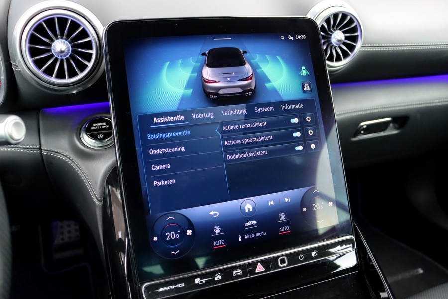 Mercedes-Benz SL-Klasse Roadster AMG 43 Premium Aut9 | 381pk | Performance-stoelen | Burmester | Stoelventilatie | Airscarf | Verwarmd Stuurwiel | Digital Light | Surround Camera | HUD | Contourstoelen |