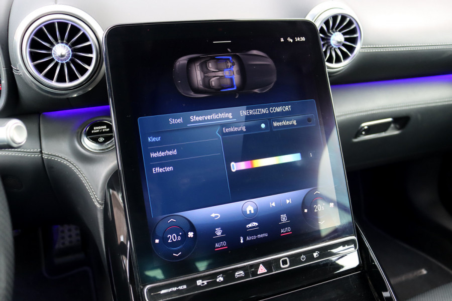 Mercedes-Benz SL-Klasse Roadster AMG 43 Premium Aut9 | 381pk | Performance-stoelen | Burmester | Stoelventilatie | Airscarf | Verwarmd Stuurwiel | Digital Light | Surround Camera | HUD | Contourstoelen |