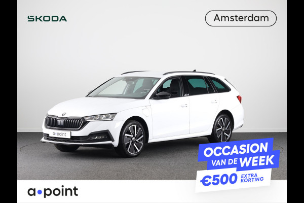 Škoda Octavia Combi 1.4 TSI iV PHEV Sportline Business 204pk  Plug in Hybrid | Privatelease vanaf 675,-- | Navigatie | 18 inch Lichtmetalen velgen | Travel Pakket