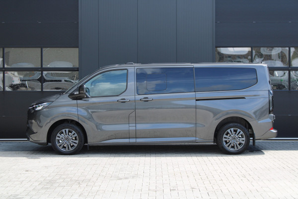 Ford Transit Custom 320 2.5 PHEV L2H1 Limited 232pk 8 Zits - 2x Schuif - Adaptive Cruise - Klimaat achterin - Keyless - Stoel/Stuurverwarming - Excl