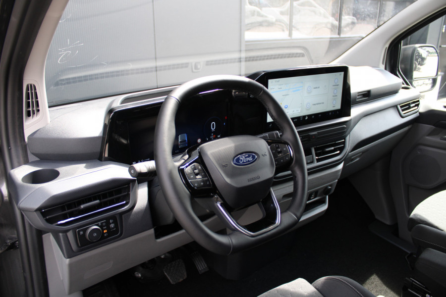 Ford Transit Custom 320 2.5 PHEV L2H1 Limited 232pk 8 Zits - 2x Schuif - Adaptive Cruise - Klimaat achterin - Keyless - Stoel/Stuurverwarming - Excl