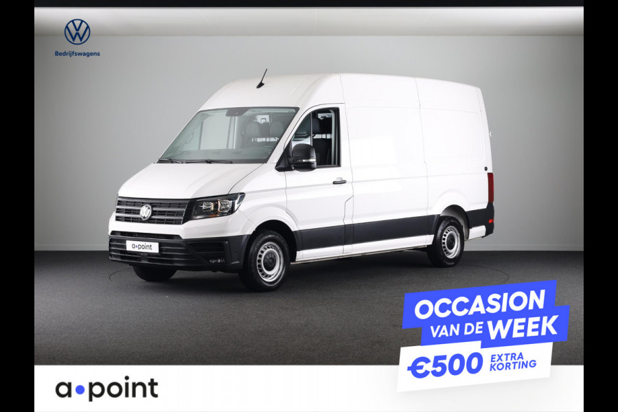 Volkswagen Crafter 35 2.0 TDI L3H3 EURO VI 140 pk Automaat| Verlengde garantie | Navigatie | Parkeersensoren | Achteruitrijcamera | Cruise control | Apple Carplay/Android Auto |