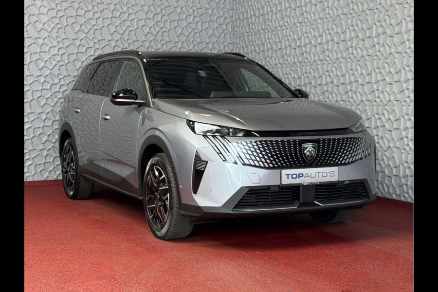 Peugeot 5008 1.2 HYBRID 145 GT ✅NIEUWE AUTO✅ 7PERS OPENDAK STOEL/STUUR VERW. ELEK.KLEP LED 7P 7 Persoons