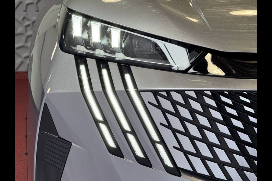 Peugeot 5008 1.2 HYBRID 145 GT ✅NIEUWE AUTO✅ 7PERS OPENDAK STOEL/STUUR VERW. ELEK.KLEP LED 7P 7 Persoons