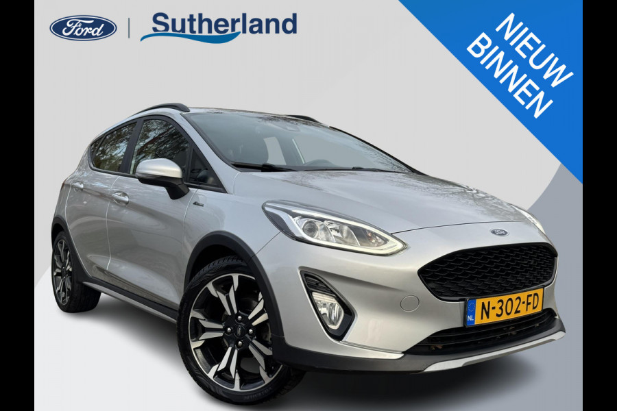 Ford Fiesta 1.0 EcoBoost Active X 95pk 18 inch velgen | Stoelverwarming | Cruise control | Parkeersensoren | Vooruitverwarming