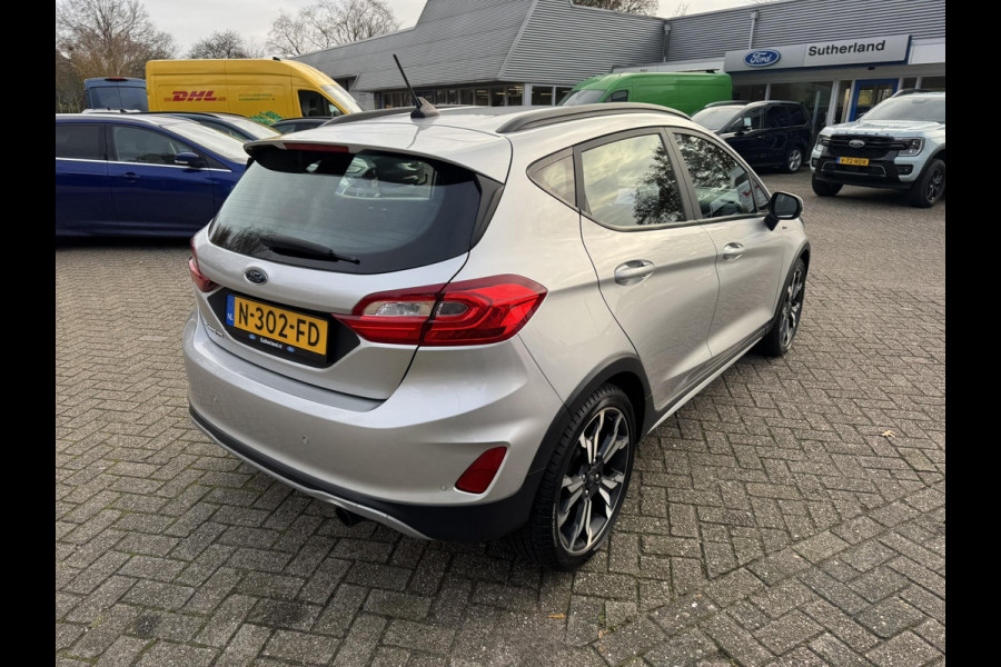 Ford Fiesta 1.0 EcoBoost Active X 95pk 18 inch velgen | Stoelverwarming | Cruise control | Parkeersensoren | Vooruitverwarming