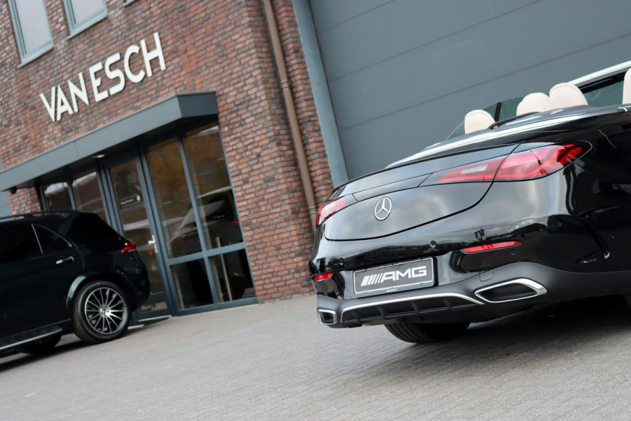 Mercedes-Benz CLE Cabriolet 200 AMG Line Aut9 | Memory | Distronic | Burmester | Airscarf | Verwarmd Stuurwiel | Leder | Camera | Keyless Go |