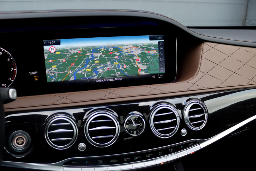 Mercedes-Benz S-Klasse 560 V8 Lang AMG Line Premium+ | Distronic+ | Memory V+A | Stoelventilatie | Burmester | HUD | Surround Camera | Softclose | Keyless Go | Zonweringspakket |