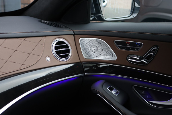 Mercedes-Benz S-Klasse 560 V8 Lang AMG Line Premium+ | Distronic+ | Memory V+A | Stoelventilatie | Burmester | HUD | Surround Camera | Softclose | Keyless Go | Zonweringspakket |