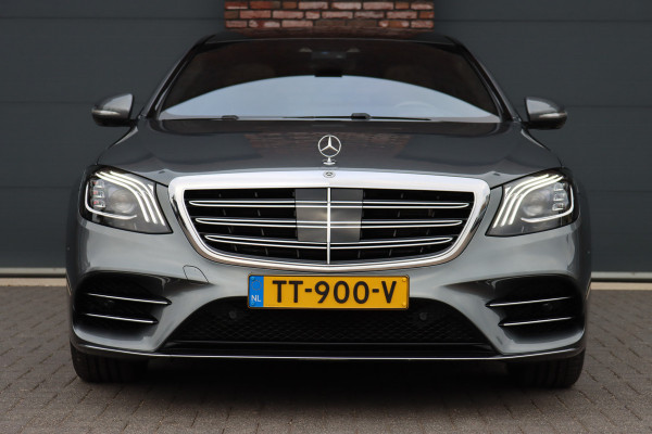 Mercedes-Benz S-Klasse 560 V8 Lang AMG Line Premium+ | Distronic+ | Memory V+A | Stoelventilatie | Burmester | HUD | Surround Camera | Softclose | Keyless Go | Zonweringspakket |