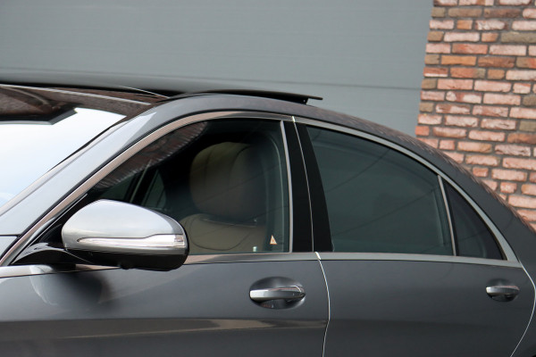 Mercedes-Benz S-Klasse 560 V8 Lang AMG Line Premium+ | Distronic+ | Memory V+A | Stoelventilatie | Burmester | HUD | Surround Camera | Softclose | Keyless Go | Zonweringspakket |