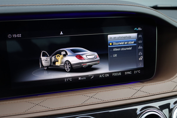 Mercedes-Benz S-Klasse 560 V8 Lang AMG Line Premium+ | Distronic+ | Memory V+A | Stoelventilatie | Burmester | HUD | Surround Camera | Softclose | Keyless Go | Zonweringspakket |