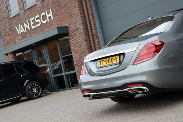 Mercedes-Benz S-Klasse 560 V8 Lang AMG Line Premium+ | Distronic+ | Memory V+A | Stoelventilatie | Burmester | HUD | Surround Camera | Softclose | Keyless Go | Zonweringspakket |