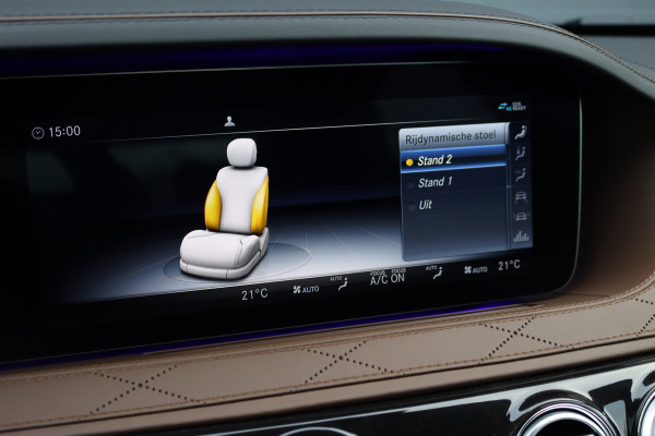 Mercedes-Benz S-Klasse 560 V8 Lang AMG Line Premium+ | Distronic+ | Memory V+A | Stoelventilatie | Burmester | HUD | Surround Camera | Softclose | Keyless Go | Zonweringspakket |