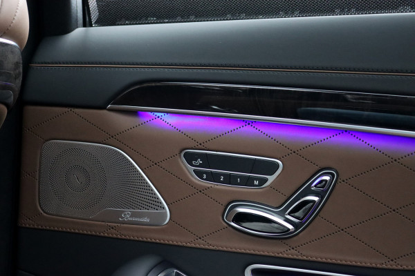 Mercedes-Benz S-Klasse 560 V8 Lang AMG Line Premium+ | Distronic+ | Memory V+A | Stoelventilatie | Burmester | HUD | Surround Camera | Softclose | Keyless Go | Zonweringspakket |
