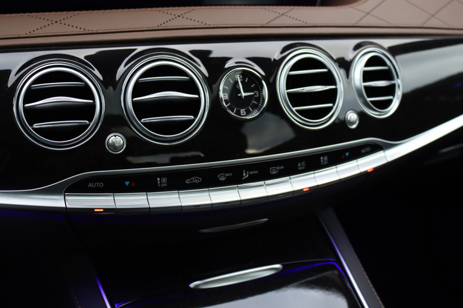 Mercedes-Benz S-Klasse 560 V8 Lang AMG Line Premium+ | Distronic+ | Memory V+A | Stoelventilatie | Burmester | HUD | Surround Camera | Softclose | Keyless Go | Zonweringspakket |