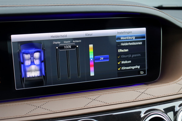 Mercedes-Benz S-Klasse 560 V8 Lang AMG Line Premium+ | Distronic+ | Memory V+A | Stoelventilatie | Burmester | HUD | Surround Camera | Softclose | Keyless Go | Zonweringspakket |