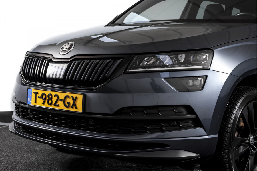 Škoda Karoq 1.5 TSI ACT 150 PK Sportline Business - Automaat | Trekhaak | Dig.Cockpit | Adapt.Cruise | Stoel-+Stuurverw. | Camera+PDC | NAV+App | LM 18'' |