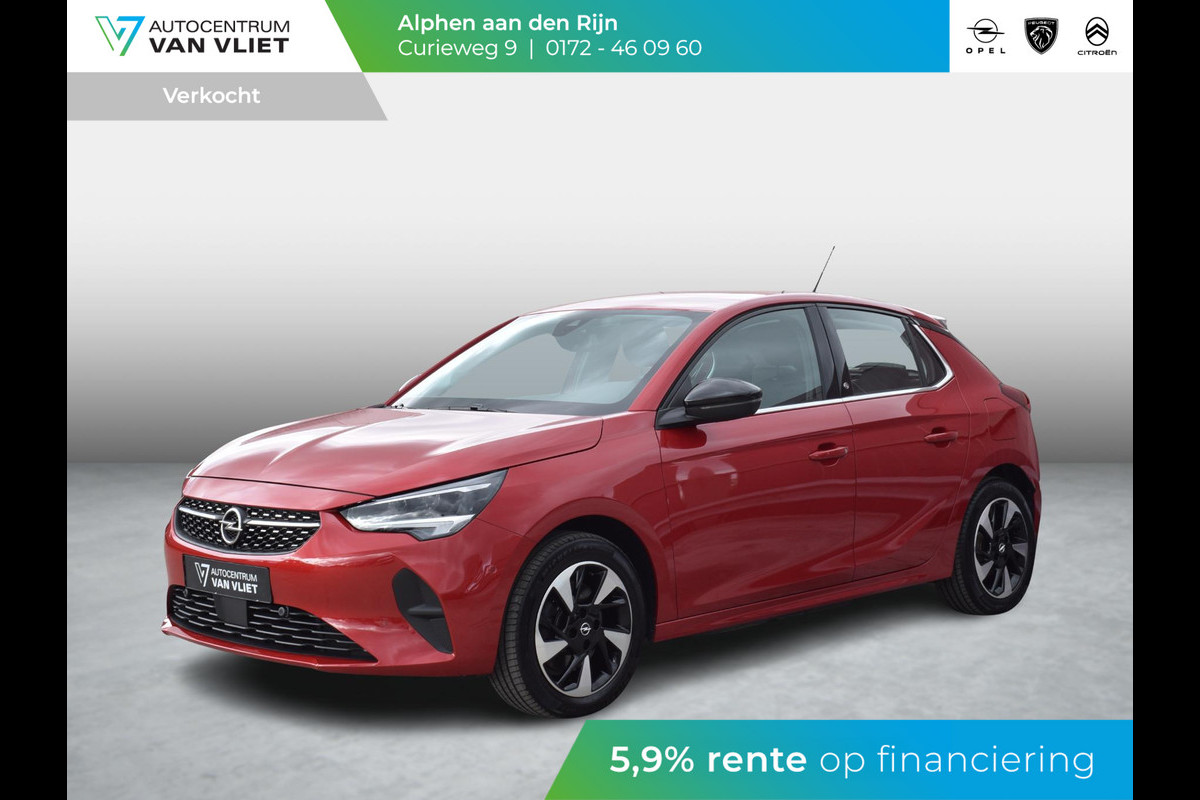 Opel CORSA-E Level 3 50 kWh NAVIGATIE "10 | CARPLAY | ACHTERUITRIJCAMERA MET SENSOREN | 1-FASE | WINTERPAKKET | 6.745km