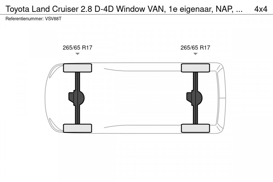 Toyota Land Cruiser 2.8 D-4D Window VAN, 1e eigenaar, NAP, 3500 kg, CarPlay, LED, Trekhaak