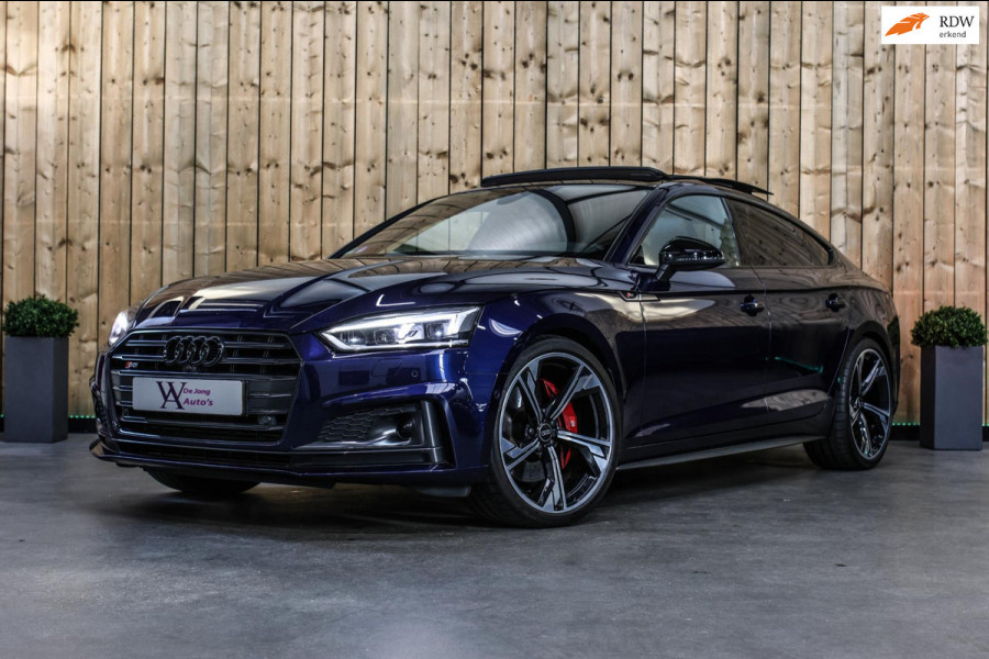 Audi A5 Sportback 3.0 TFSI S5 Quattro *Pano*RS-Stoelen*B&O*360 Camera*Head-Up*