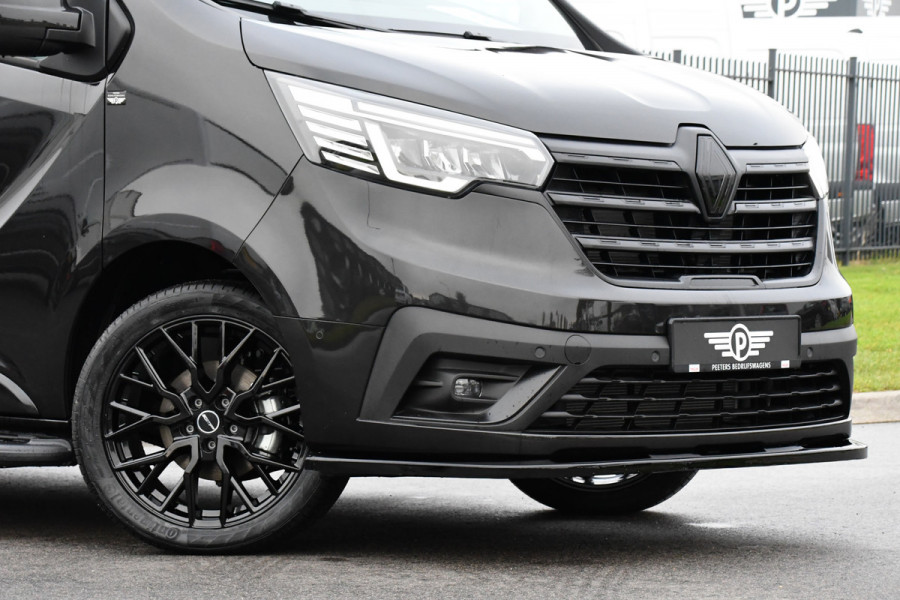 Renault Trafic 2.0 170 L2H1 DC Black Edition Extra Cruise, Camera, Carplay, LED, 170pk, Stoelverwarming, 2 x Schuifdeur, NAVI, Automaat, Clima, Uniek!