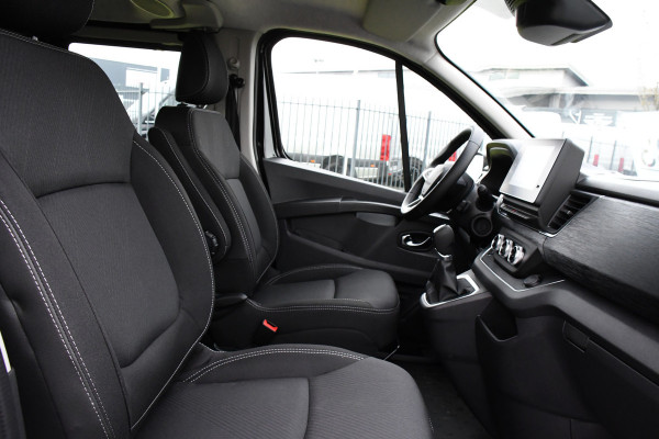 Renault Trafic 2.0 170 L2H1 DC Black Edition Extra Cruise, Camera, Carplay, LED, 170pk, Stoelverwarming, 2 x Schuifdeur, NAVI, Automaat, Clima, Uniek!