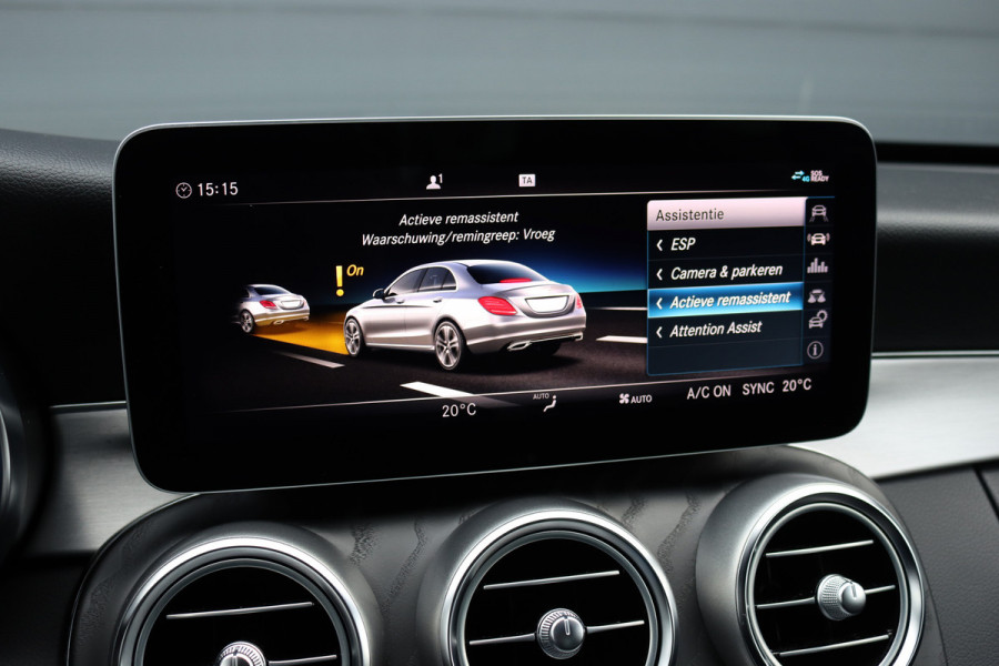 Mercedes-Benz C-Klasse 180 Business Solution AMG | Camera | Leder | High Performance LED | Stoelverwarming | 18'' inch | Inparkeerpakket |