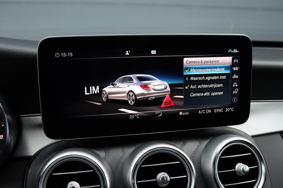 Mercedes-Benz C-Klasse 180 Business Solution AMG | Camera | Leder | High Performance LED | Stoelverwarming | 18'' inch | Inparkeerpakket |