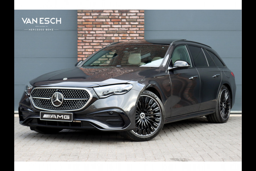 Mercedes-Benz E-Klasse Estate 300 de AMG Line | MBUX Hyperscreen | Distronic+ | Burmester 4D | Memory | Stoelventilatie | 3D-Display | HUD | Trekhaak | Digital Light | Surround Camera |