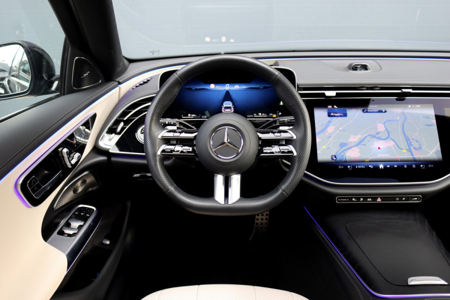Mercedes-Benz E-Klasse Estate 300 de AMG Line | MBUX Hyperscreen | Distronic+ | Burmester 4D | Memory | Stoelventilatie | 3D-Display | HUD | Trekhaak | Digital Light | Surround Camera |