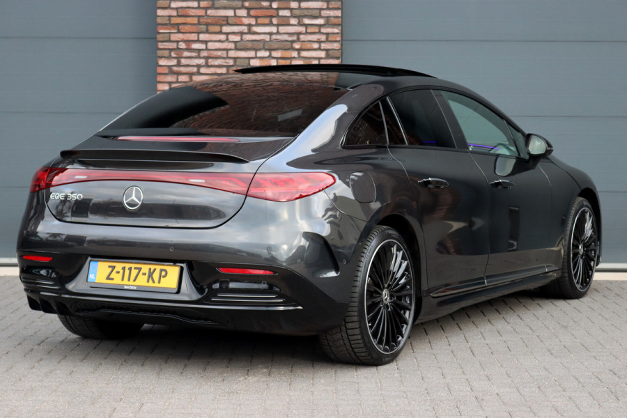 Mercedes-Benz EQE 350 Premium+ AMG Line 91 kWh | Airmatic | Achterasbesturing | Distronic+ | Burmester | Massage | Stoelventilatie | HUD | Digital light | Augmented Reality |