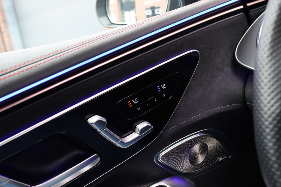 Mercedes-Benz EQE 350 Premium+ AMG Line 91 kWh | Airmatic | Achterasbesturing | Distronic+ | Burmester | Massage | Stoelventilatie | HUD | Digital light | Augmented Reality |