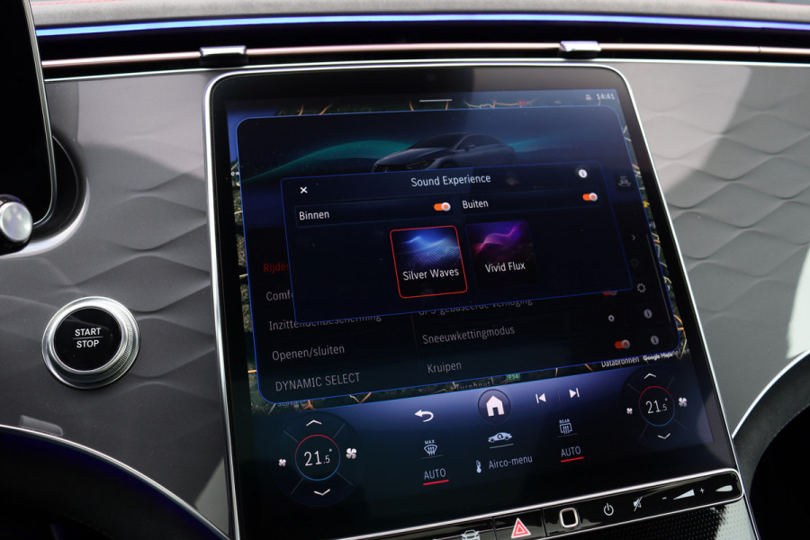 Mercedes-Benz EQE 350 Premium+ AMG Line 91 kWh | Airmatic | Achterasbesturing | Distronic+ | Burmester | Massage | Stoelventilatie | HUD | Digital light | Augmented Reality |