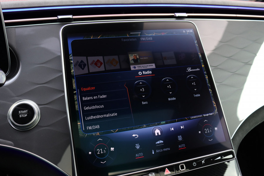 Mercedes-Benz EQE 350 Premium+ AMG Line 91 kWh | Airmatic | Achterasbesturing | Distronic+ | Burmester | Massage | Stoelventilatie | HUD | Digital light | Augmented Reality |