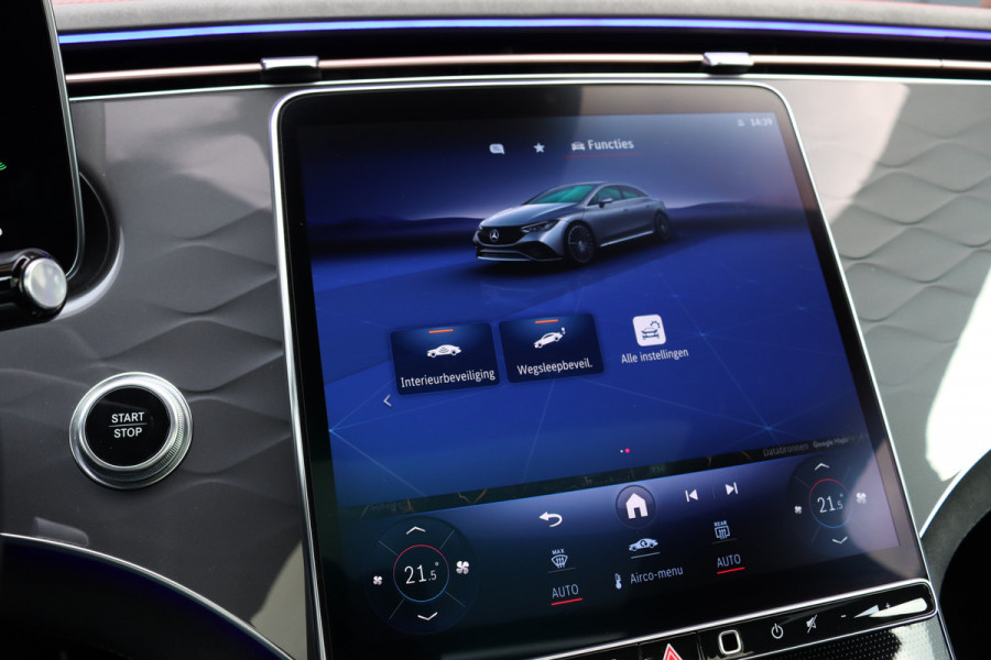 Mercedes-Benz EQE 350 Premium+ AMG Line 91 kWh | Airmatic | Achterasbesturing | Distronic+ | Burmester | Massage | Stoelventilatie | HUD | Digital light | Augmented Reality |