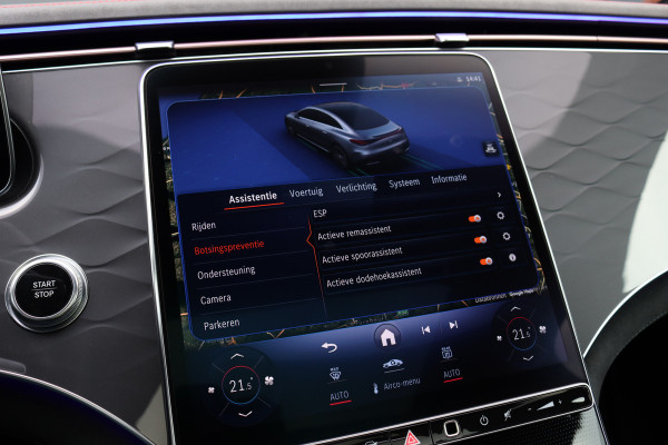 Mercedes-Benz EQE 350 Premium+ AMG Line 91 kWh | Airmatic | Achterasbesturing | Distronic+ | Burmester | Massage | Stoelventilatie | HUD | Digital light | Augmented Reality |