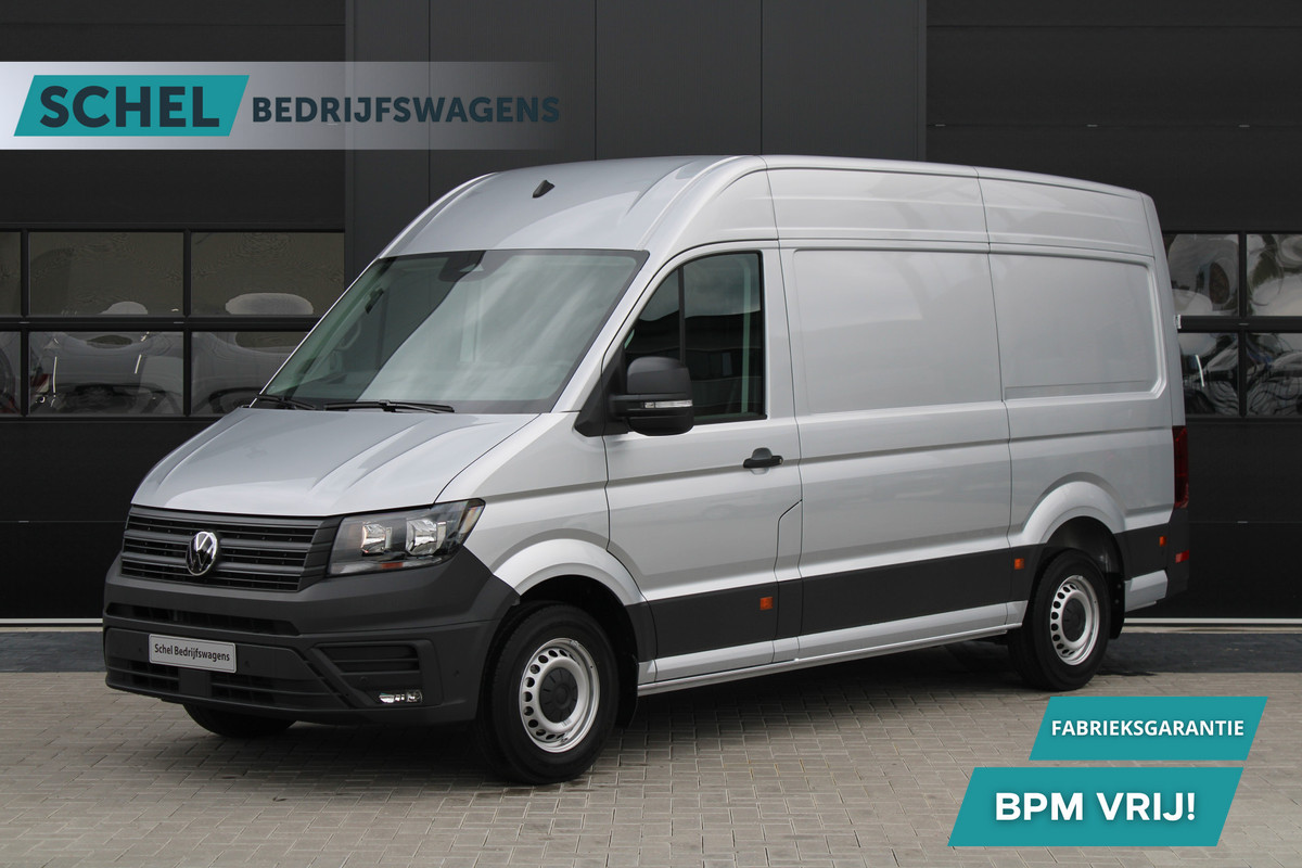 Volkswagen Crafter 30 2.0 TDI L3H3 140pk - Navigatie - DAB - Geveerde Stoel - Camera - Carplay - Rijklaar