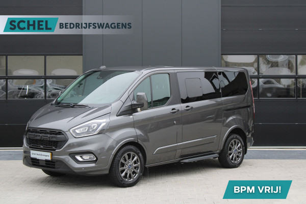 Ford Transit Custom 320 2.0 TDCI L1H1 Tourneo 170pk - Automaat - Leder - ACC - 1+1 stoelopstelling - Bi-Xenon -Stoelverwarming - Rijklaar