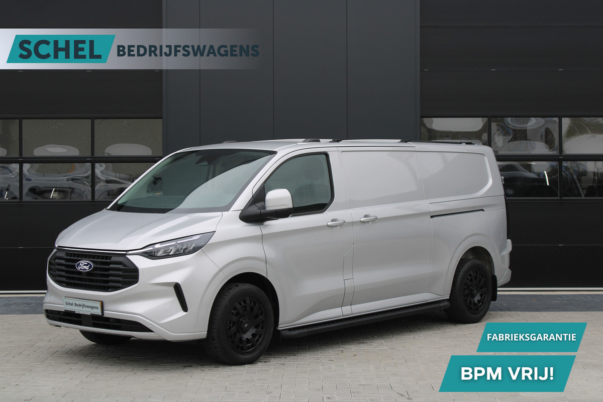 Ford Transit Custom 320 2.0 TDCI L2H1 Limited 170pk - 5 jaar Garantie - 2x Schuif - Stoel/Stuurverwarming - ACC - Sidebars - AGR Stoel - Opvouwbare
