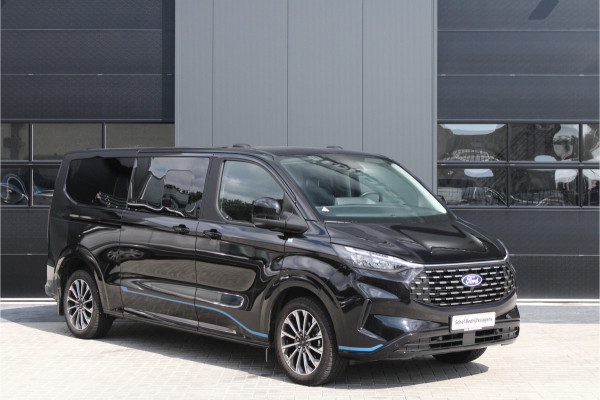 Ford Tourneo Custom 320 2.0 TDCI L2H1 Titanium X DC 170pk - Adaptive Cruise - LED - Blind Spot - Leder - Navigatie - 360 Camera - Trekhaak -