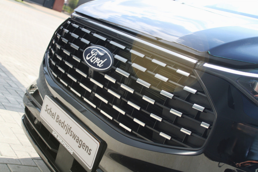 Ford Tourneo Custom 320 2.0 TDCI L2H1 Titanium X DC 170pk - Adaptive Cruise - LED - Blind Spot - Leder - Navigatie - 360 Camera - Trekhaak -