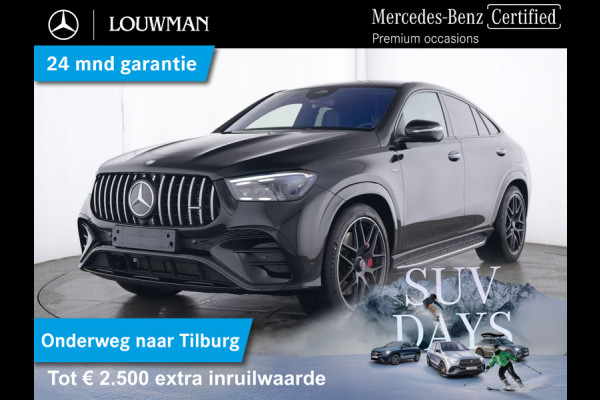 Mercedes-Benz GLE Coupé Mercedes-AMG 53 Hybrid 4MATIC+ Premium Plus AMG Premium Plus | Night Pakket | Trekhaak | Panorama Schuif-Kanteldak | 22 Inch AMG Ve;lgen. Inclusief 24 maanden MB Certified garantie voor Europa.