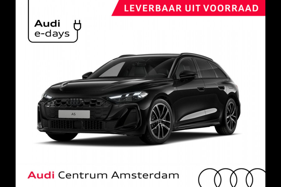 Audi A5 Avant S edition e-hybrid 220 kW / 299 PK Avant 7 versn. | Techniekpakket plus | Stoelen voor elektrisch | Ledere bekleding | Ambiente lichtpakket pro |