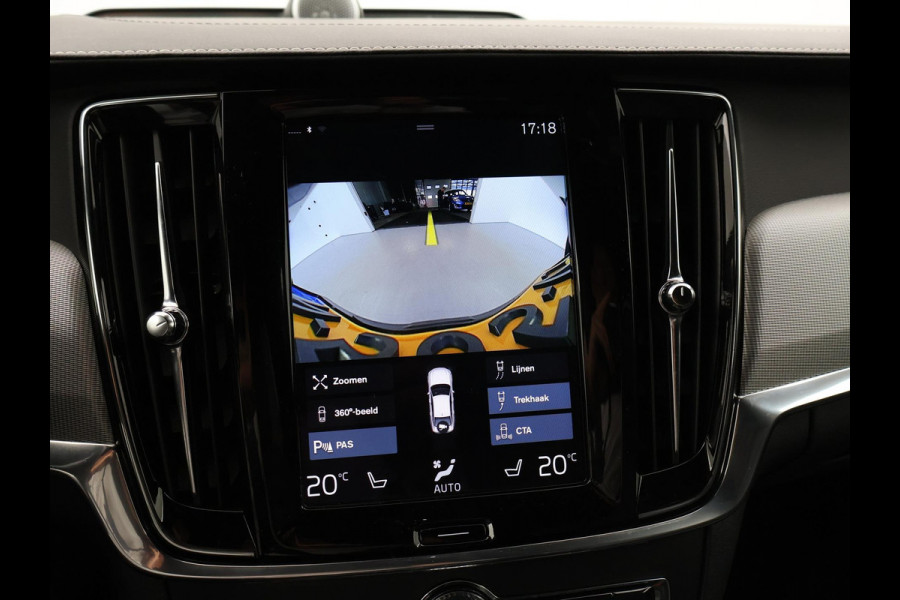 Volvo S90 2.0 T8 390 PK HYBRID AWD R-DESIGN POLESTAR BOWERS & WILKINS | SCHUIFDAK | TREKHAAK | LUCHTVERING | 360 CAMERA | 20 INCH