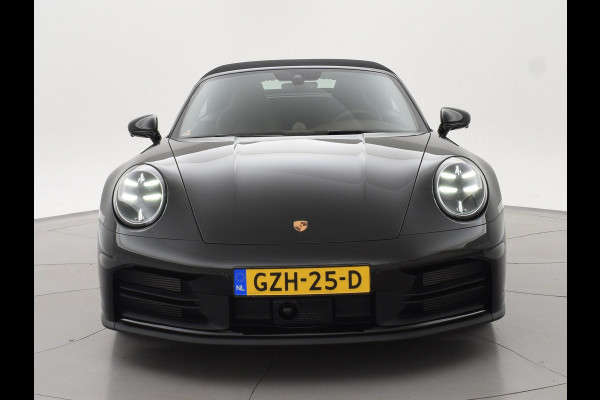 Porsche 911 Cabrio 3.0 CARRERA EXCLUSIVE MANUFAKTUR DARK OLIVE + CLUBLEDER EXCLUSIEF TRUFFEL BRUIN